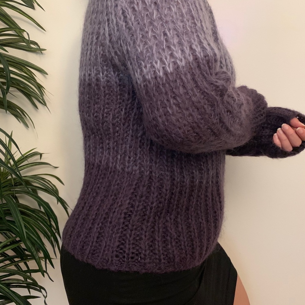 Vintage Mohair Ombré Sweater - Picture 2 of 7